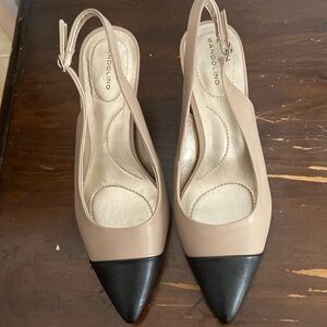 Bandolino size 6 black and tan